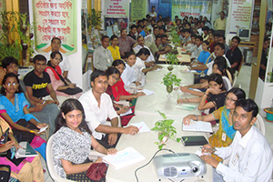 Glimpse of Digital Society Workshop, organized by Campus Social Development                     Center at Campus Auditorium. (2009)